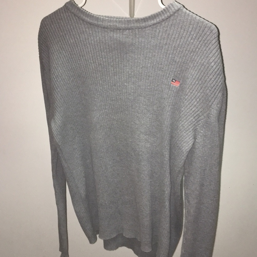 Ralph Lauren grey flag sweater SIZE M